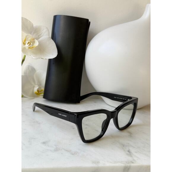 NEW Saint Laurent SL641 Black Cat Photochromic Sunglasses - Picture 5 of 8